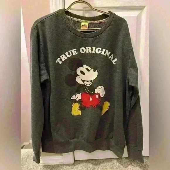 Vintage Disney Crewneck Mickey Mouse  Sweater - Picture 1 of 3